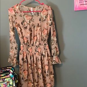 Floral print dress